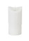 Melrose 7" White Dripping Wax LED Lighted Christmas Flameless Candle with Moving Flame